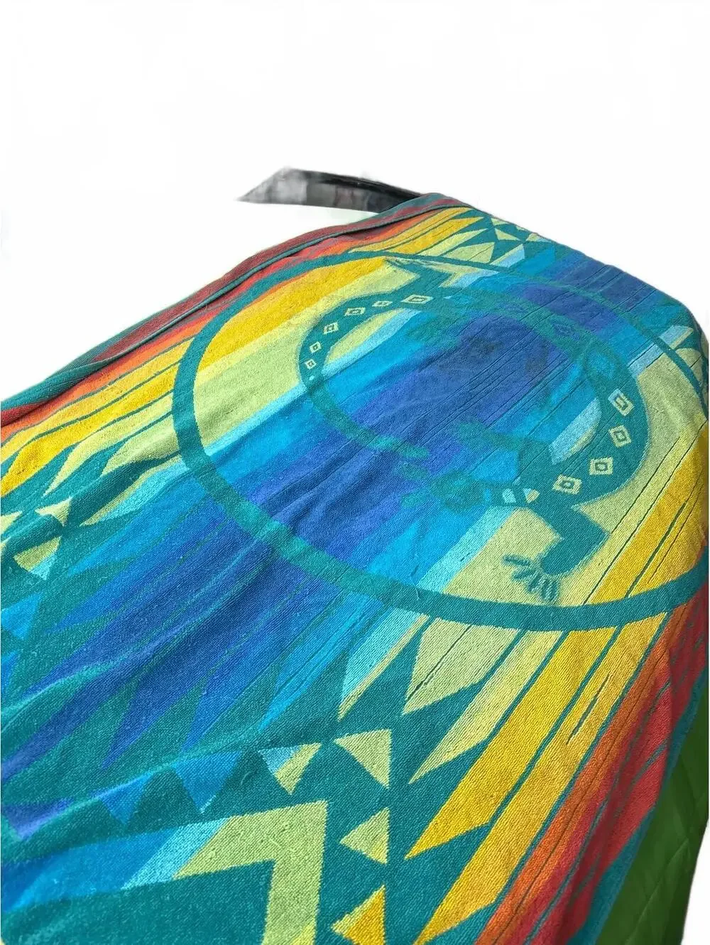 Vintage Royal Terry Cowboy Beach Towel Israel 100% Cotton